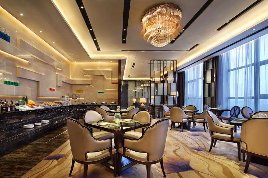 ว่านต้า เรล์ม หวงฉือ Hotel Huangshi  ร้านอาหาร รูปภาพ
